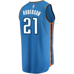 Andre Roberson Oklahoma City Thunder Blue Swingman Jersey 2018 - 2019