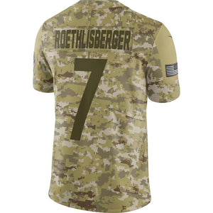 Ben Roethlisberger Pittsburgh Steelers Salute to Service Limited Jersey – Camo 2018/2019