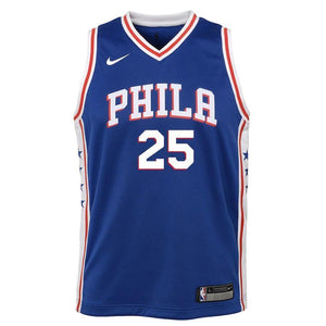 Ben Simmons Philadelphia 76ers Youth Jersey Blue - Icon Edition 2018/2019