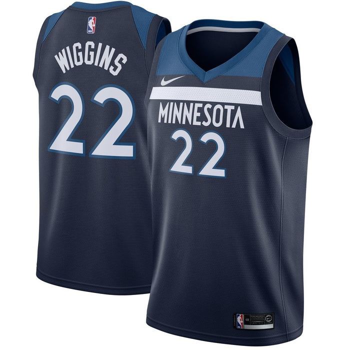 Andrew Wiggins Minnesota Timberwolves Navy Swingman Jersey 2018 - 2019