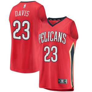 Anthony Davis New Orleans Pelicans Branded Fast Break Jersey Red - Statement Edition