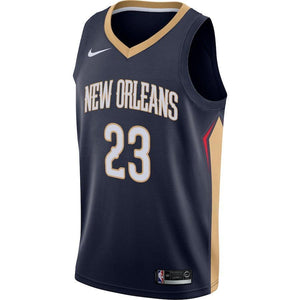 Anthony Davis New Orleans Pelicans Swingman Jersey Navy - Icon Edition