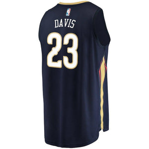 Anthony Davis New Orleans Pelicans Branded Youth Fast Break Jersey Navy - Icon Edition 2018/2019