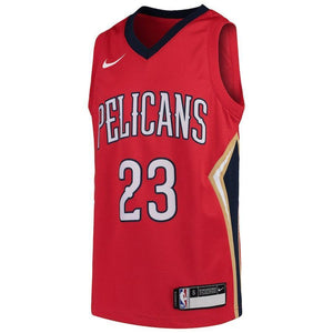 Anthony Davis New Orleans Pelicans Youth Jersey - Red 2018/2019