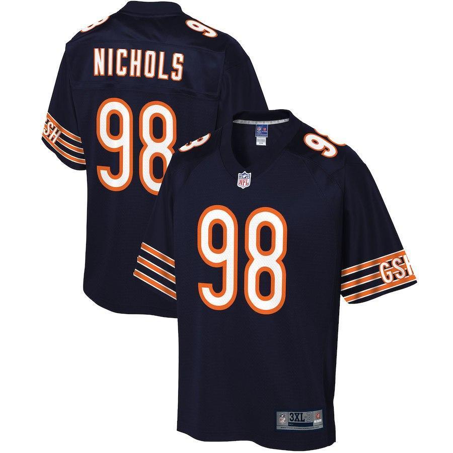 Bilal Nichols Chicago Bears Pro Line Player Jersey – Navy 2018/2019