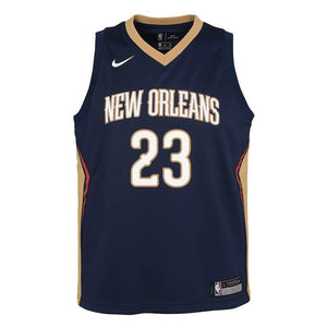 Anthony Davis New Orleans Pelicans Youth Jersey Navy - Icon Edition 2018/2019