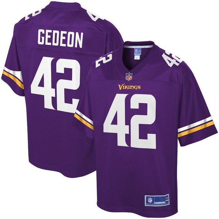 Ben Gedeon Minnesota Vikings Pro Line Team Color Player Jersey – Purple 2018/2019