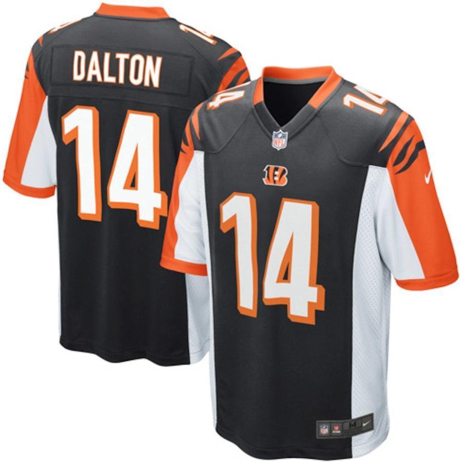 Andy Dalton Cincinnati Bengals Game Jersey - Black 2018/2019