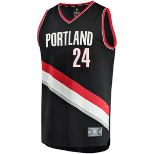 Anfernee Simons Portland Trail Blazers Branded Fast Break Jersey - Icon Edition - Black