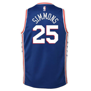 Ben Simmons Philadelphia 76ers Youth Jersey Blue - Icon Edition 2018/2019