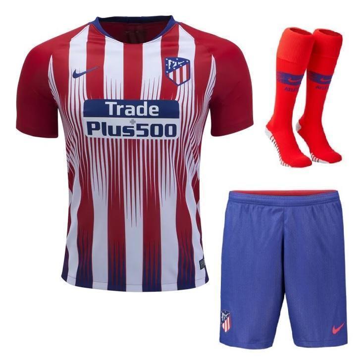 Atletico Madrid Home Football Kit 2018/19