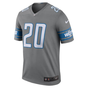 Barry Sanders Detroit Lions 2017 Color Rush Legend Jersey - Steel