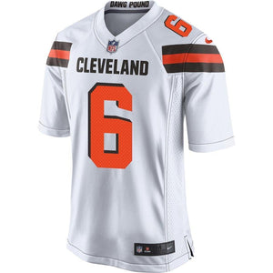 Baker Mayfield Cleveland Browns Draft Pick Game Jersey – White 2018/2019