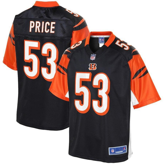 Billy Price Cincinnati Bengals Pro Line Player Jersey – Black 2018/2019