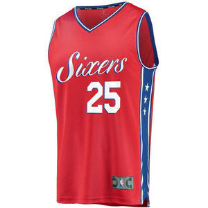 Ben Simmons Philadelphia 76ers Branded Youth Fast Break Jersey Red - Statement Edition 2018/2019