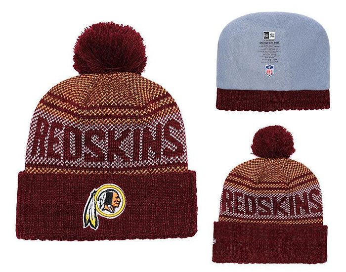 Men's Washington Redskins New Era 2018 NFL Knit Beanie Hat