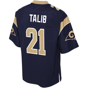 AQIB TALIB LOS ANGELES RAMS SUPER BOWL NFL PLAYER JERSEY – NAVY