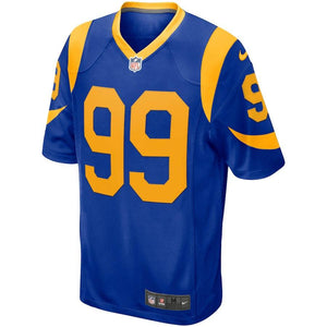 AARON DONALD LOS ANGELES RAMS SUPER BOWL PLAYER GAME JERSEY – ROYAL