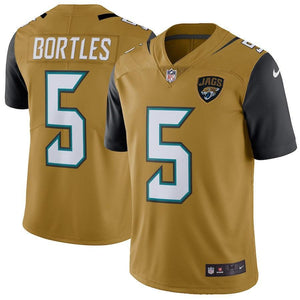 Blake Bortles Jacksonville Jaguars Vapor Untouchable Color Rush Limited Player Jersey - Gold