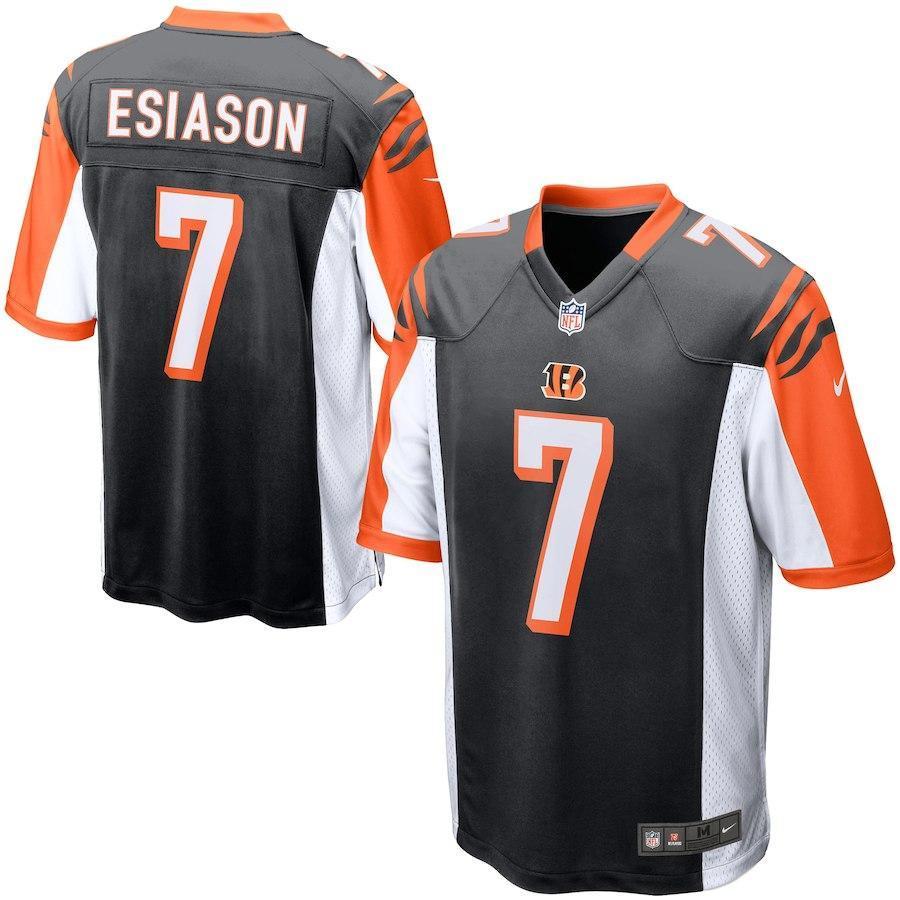 Boomer Esiason Cincinnati Bengals Retired Player Jersey - Black/White/Orange 2018/2019