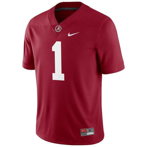 #1 Alabama Crimson Tide Football Game Jersey - Crimson