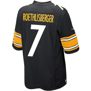 Ben Roethlisberger Pittsburgh Steelers Game Jersey - Black 2018/2019