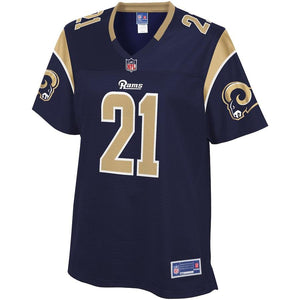 AQIB TALIB LOS ANGELES RAMS SUPER BOWL NFL WOMEN'S PLAYER JERSEY - NAVY