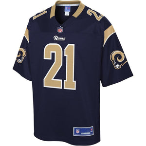 AQIB TALIB LOS ANGELES RAMS SUPER BOWL NFL PLAYER JERSEY – NAVY