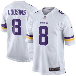 Kirk Cousins Minnesota Vikings Game Jersey – White 2018/2019