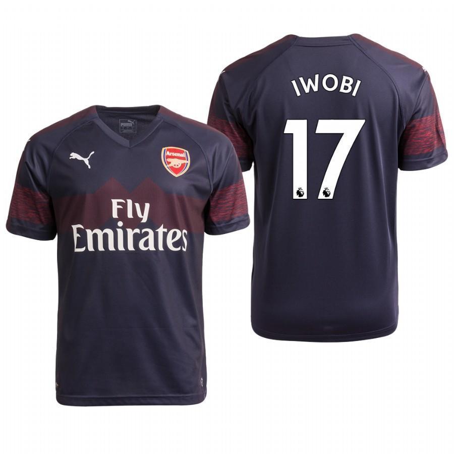 Alex Iwobi Arsenal Away Jersey 2018/19