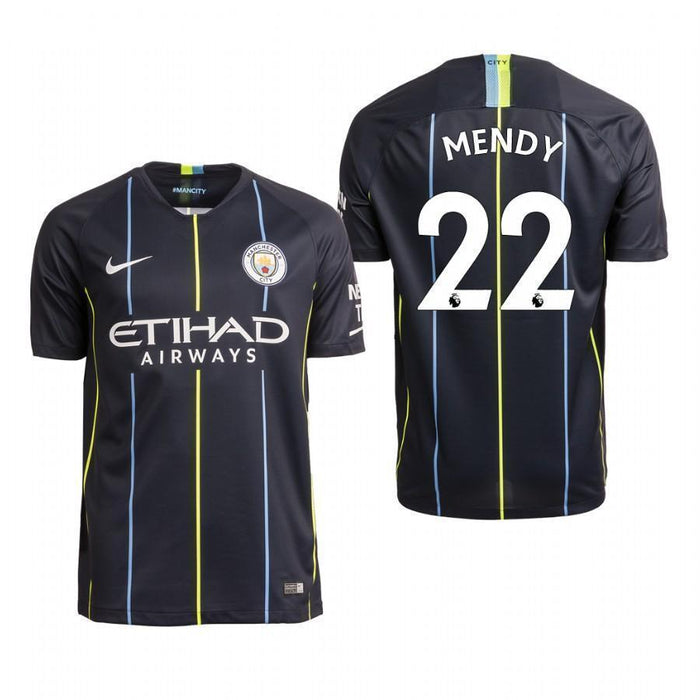 Benjamin Mendy Manchester City Away Jersey 2018/19