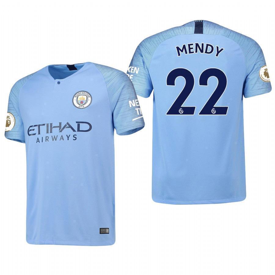 Benjamin Mendy Manchester City Home Jersey 2018/19