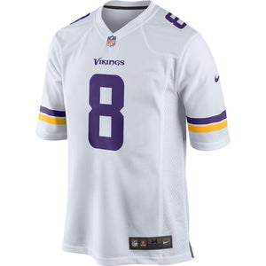 Kirk Cousins Minnesota Vikings Game Jersey – White 2018/2019