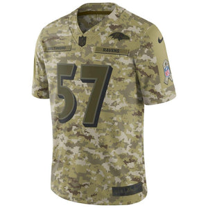 Baltimore Ravens C.J. Mosley Camo Jersey 2018 - 2019