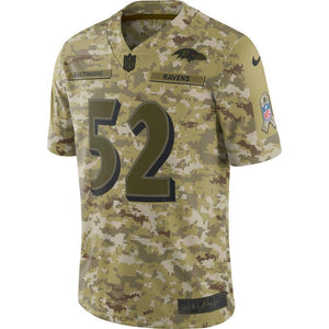 Baltimore Ravens Ray Lewis Camo Jersey 2018 - 2019