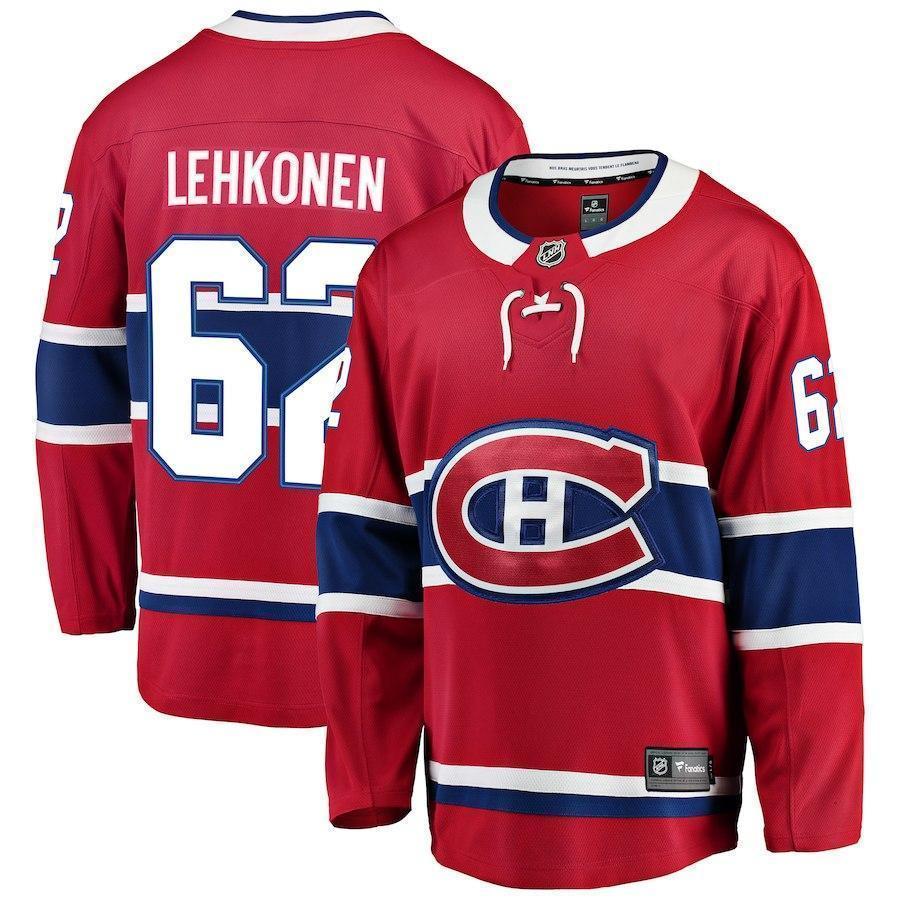 Artturi Lehkonen Montreal Canadiens Player Swingman Jersey