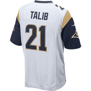 AQIB TALIB LOS ANGELES RAMS SUPER BOWL GAME JERSEY – WHITE